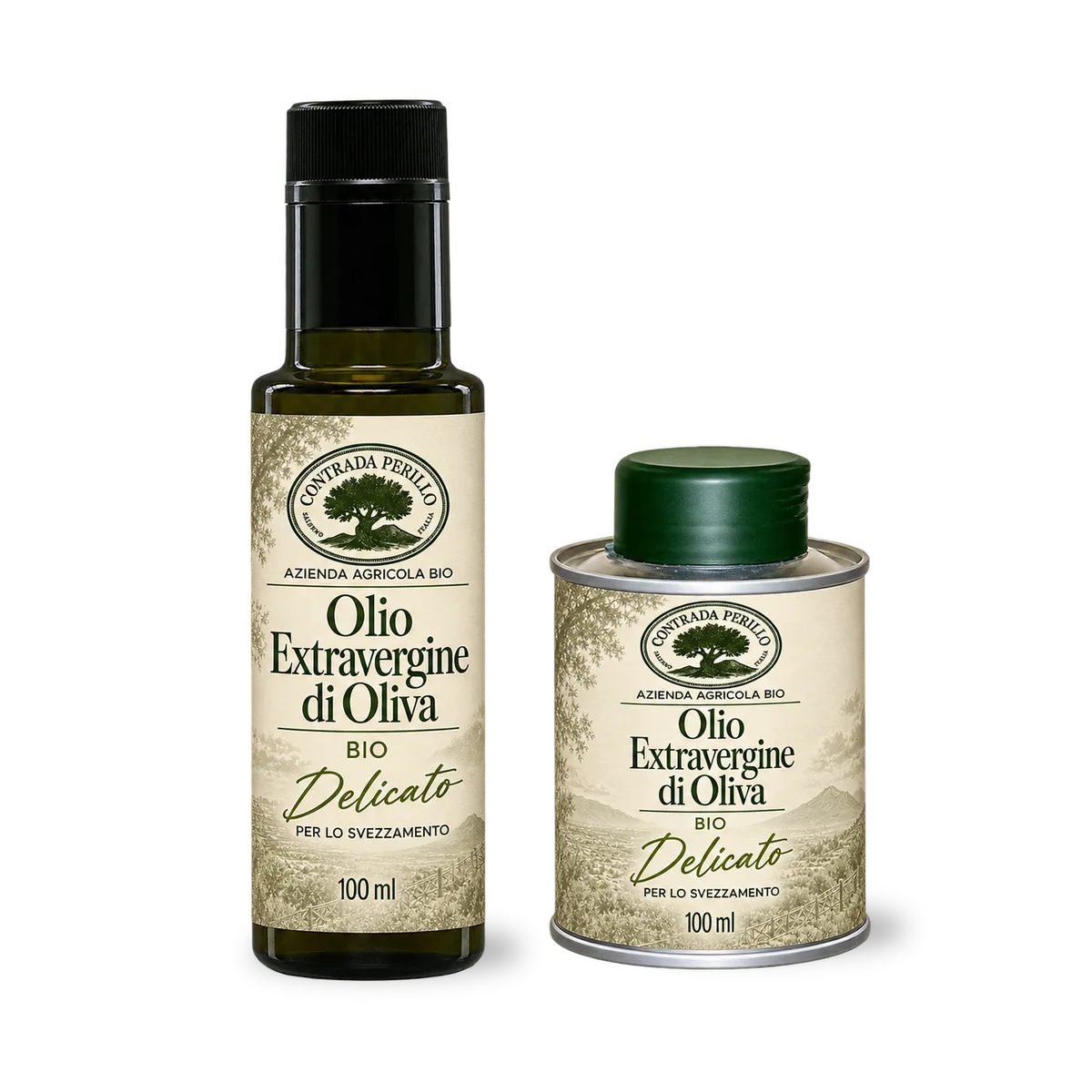 Olio Extravergine di Oliva Biologico «Delicato» per lo svezzamento